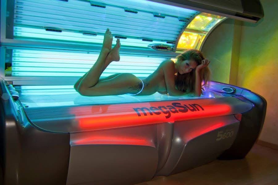 Lettino solarium MegaSun